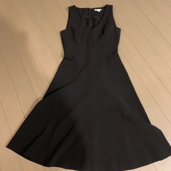 H&M black midi dress size S/US 6 - Picture 3 of 5
